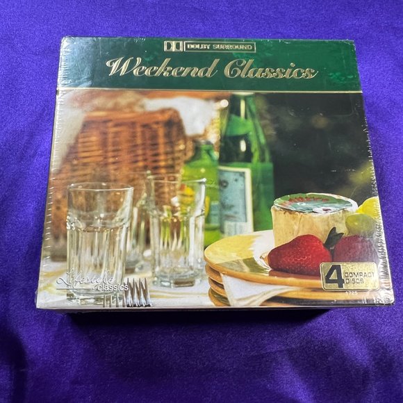 NEW ๐Intersound Weekend Classics 4 CD's Vivaldi, Mozart, Brahms. Beethoven .... - Picture 1 of 8